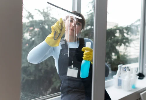 Nettoyage de vitres intérieures et extérieures à Brecé